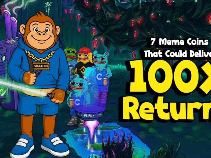 Top 100x Meme Coins: 7 Breakout Picks to Watch Including Apeing’s Upcoming Meme Coin Presale