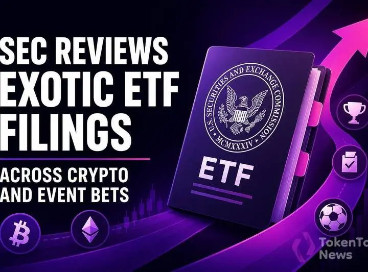 SEC Reviews Exotic ETF Filings Across Crypto and Event Bets