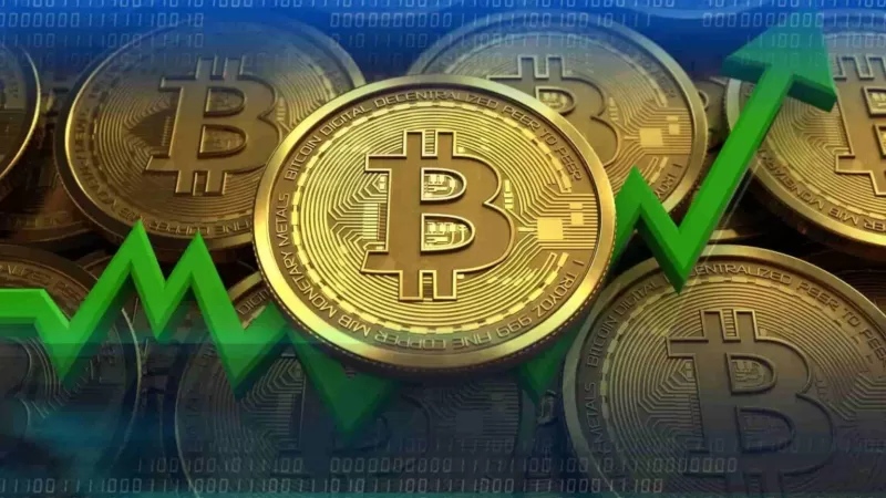 Bitcoin price rises