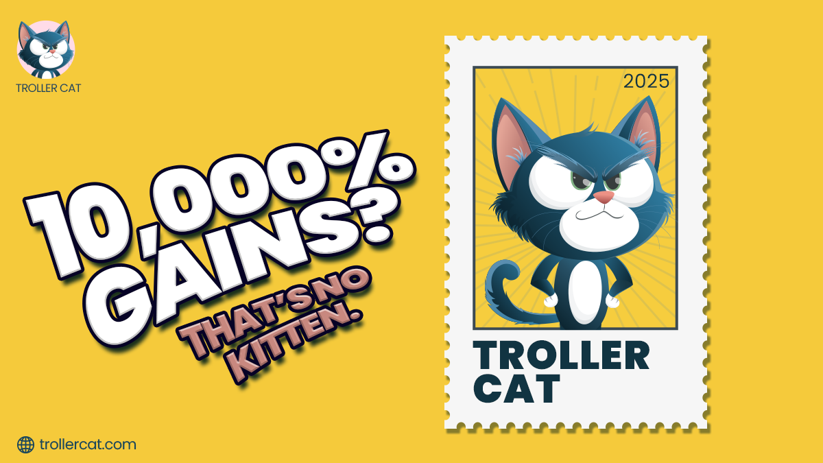 Troller Cat Presale Set to Explode as BONK and BRETT Trend Higher