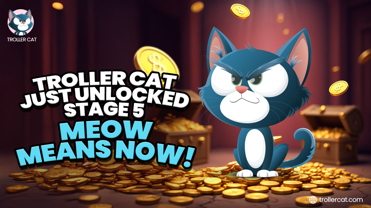Passed on Simon’s Cat? This New Cat Is Creeping Up Fast with 69% APY Staking Rewards