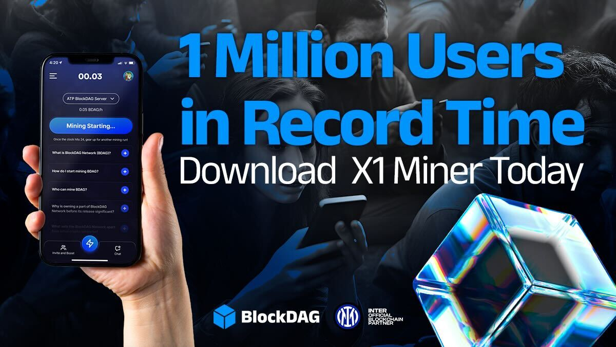 X1 App Houses 1M Users: BlockDAG’s Edge Over XRP and PEPE