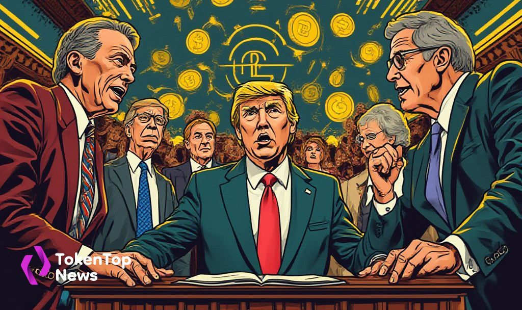 Senate Draft Alters Big-Tech, Not Trump’s Crypto Ties