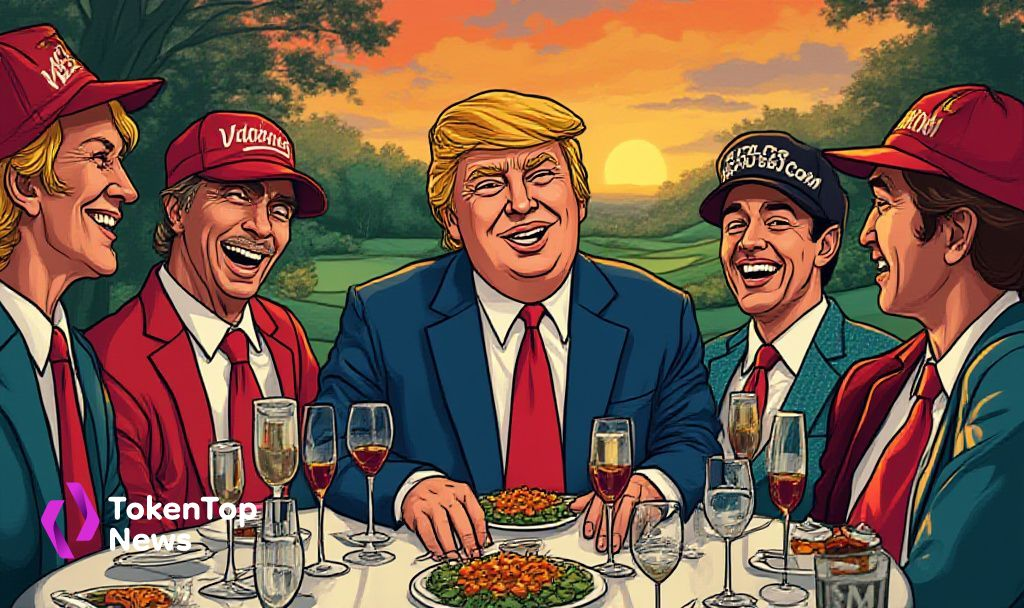 Trump Hosts Dinner for Top TRUMP Memecoin Holders