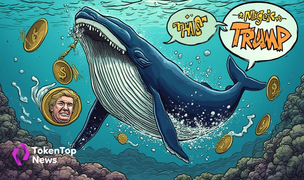 Whale Dumps FARTCOIN, Profits $200K, Shifts to TRUMP