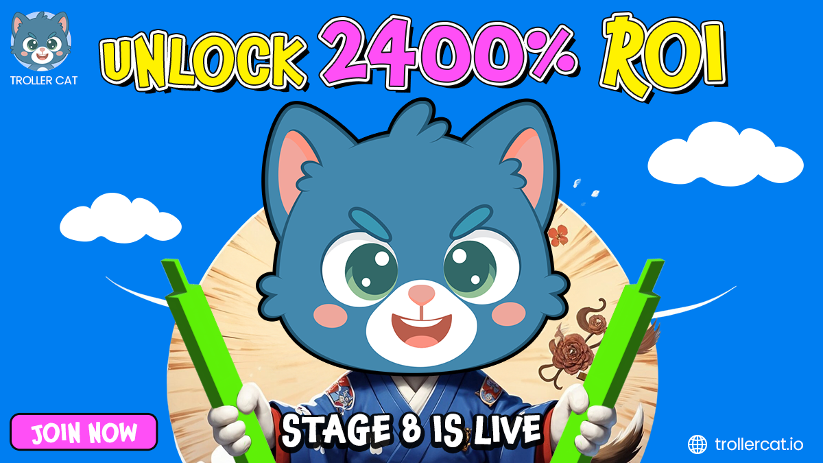 Best Meme Coin Presale to Buy Now: Troller Cat surges 319%, as Gigachad rallies and Moo Deng dips