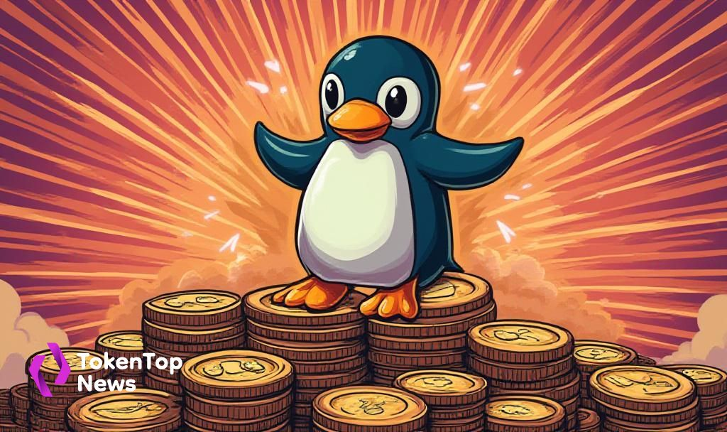 PENGU Overtakes TRUMP in Solana Meme Coin Rankings