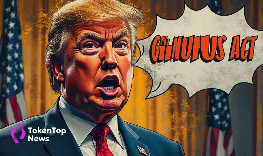 Trump Supports GENIUS Act, Boosts U.S. Stablecoin Sector