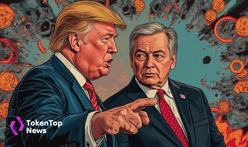 Trump Urges Powell’s Resignation Amid Crypto Market Volatility