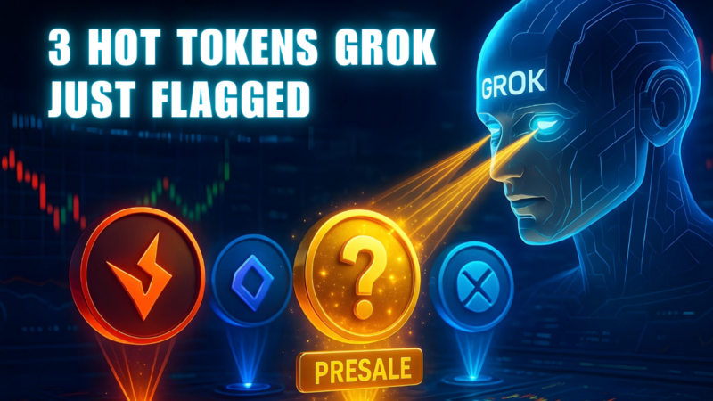 3 Hot Tokens Grok Just Flagged—Is One the Best Crypto Presale to Buy in August?