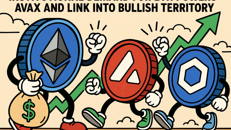 Institutional Demand for ETH Powers AVAX and LINK Into Bullish Territory