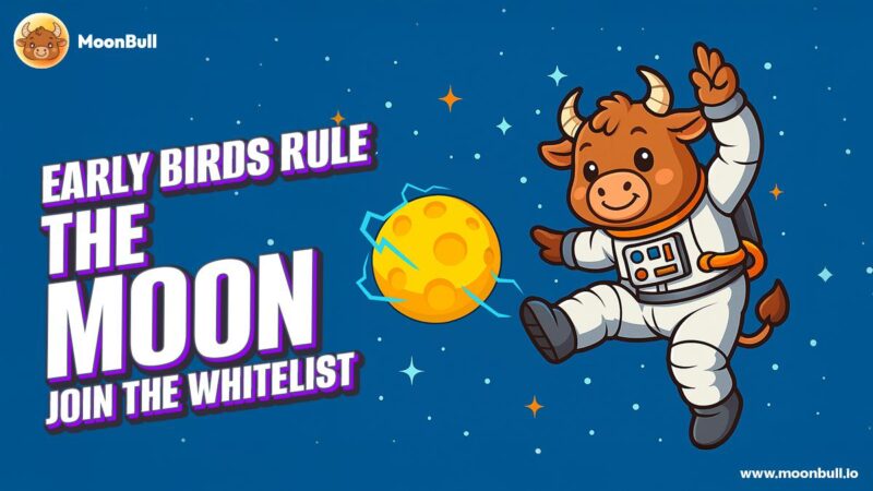The Profit Gate Is Wide Open: MoonBull’s Whitelist Races Ahead as 100x Crypto, While Brett and Cat in a Dog’s World Gain Ground