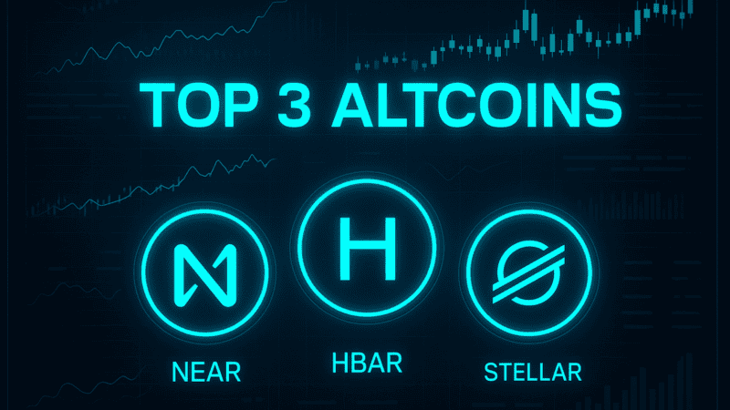 3 Best Altcoins With Bullish Momentum — HBAR, NEAR & Stellar (XLM) Catch Analyst Attention