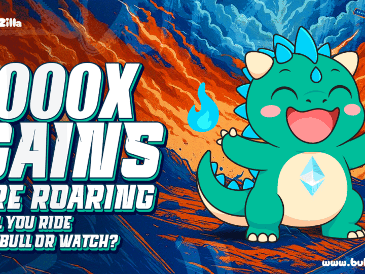 BullZilla’s Early Presale Success Makes it One of the Best 1000x Crypto Presales in 2025 with Bonk and Popcat Growing