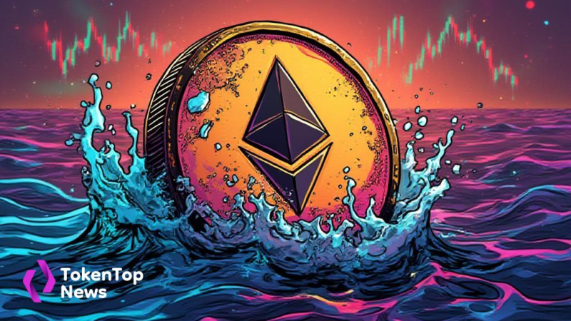 Ethereum Slump: Price Falls Below $3450 Amid Market Caution