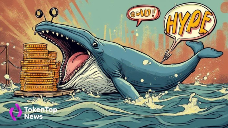 Whale Purchases 169,259 HYPE Tokens Amid Market Attention