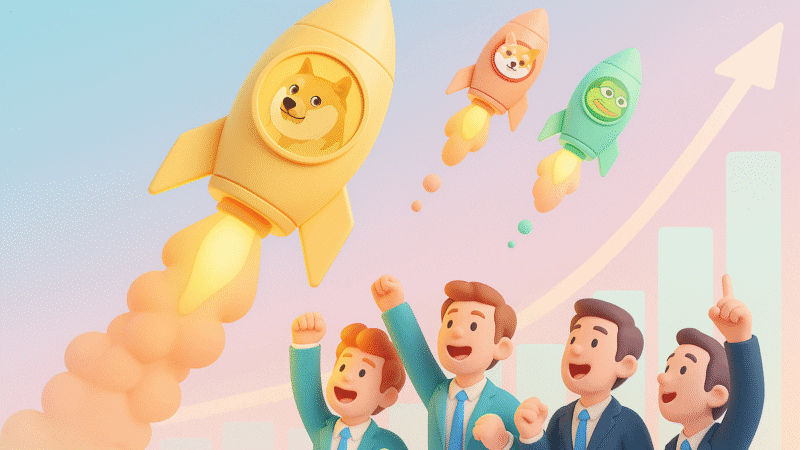 Dogecoin and Ethereum Forecast 25x Move — SHIB and PEPE Mimic Early 2021 Meme Rally