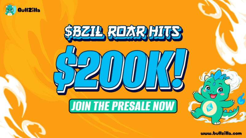BullZilla Surpasses $200K, Top New Meme Coin Presale in September 2025 as Fartcoin Prepares Listings & Stellar Expands