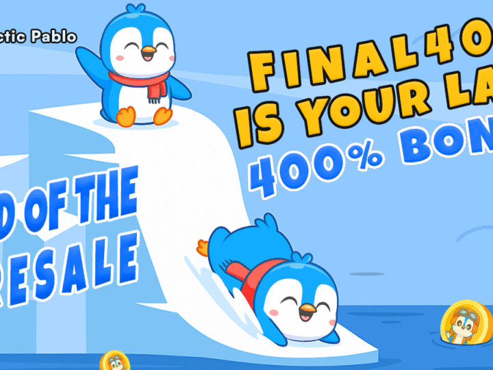 Closing Moments of Glory: Arctic Pablo’s 400% Bonus Finale Rolls On as Bitcoin Regains Power and Shiba Inu Braces for September Shifts
