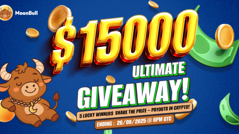 Free Money in Crypto Is Real: MoonBull $15K Giveaway Sparks Next Big Crypto Hype as Floki and Neiro Gain