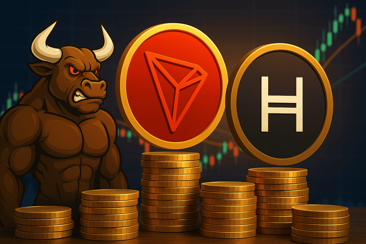 Hedera Drops, TRON Holds and BullZilla Presale Sells 29B Tokens as the ...