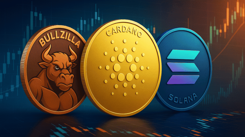 Top Cryptos to Invest in This Week: Solana ETF Anticipation, Cardano Nears $1, BullZilla Presale ROI at 4,885%