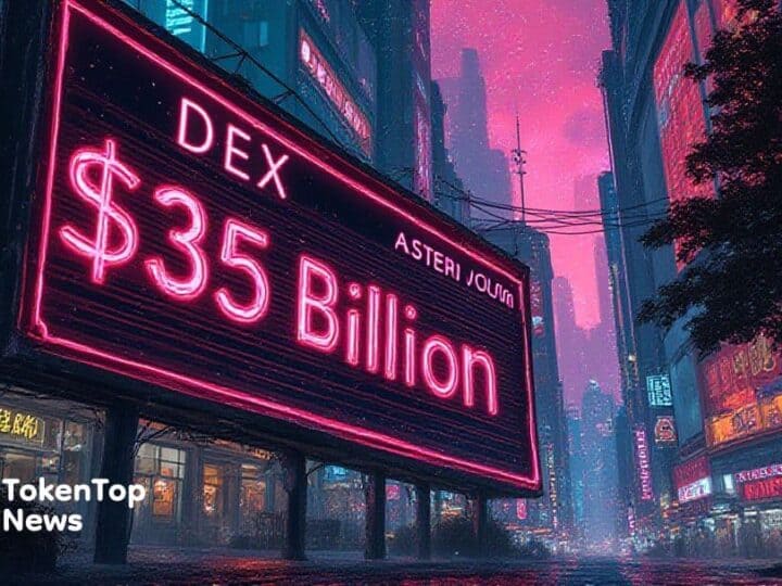 Aster DEX Leads with $35.9B Trading Surge