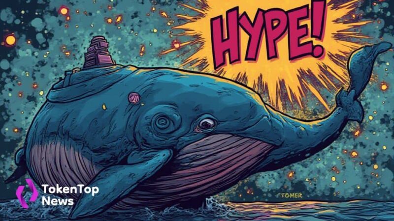 Whale Acquires 101,600 HYPE Tokens at $56.2 Each