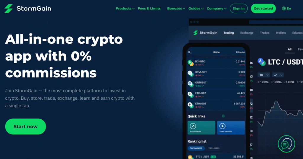 StormGain: Best Cloud Mining App for Mobile Rewards