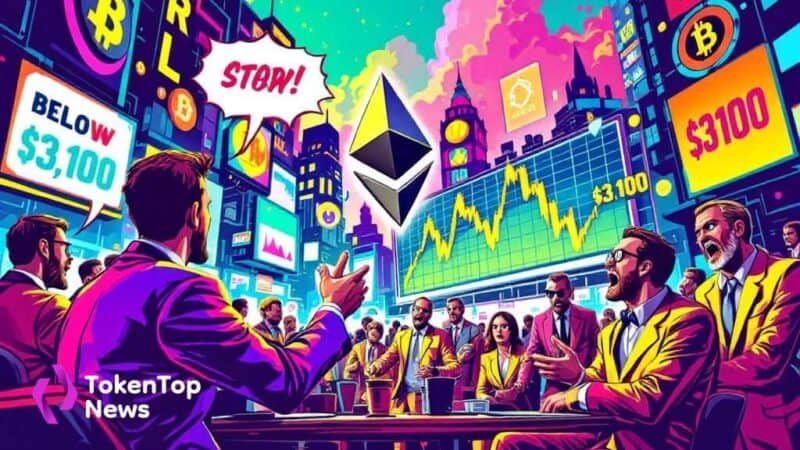 Ethereum Price Drops Below $3,100 Amid Market Concerns