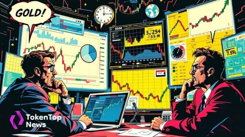 Spot Gold Rebounds Post Brief Fall Below $4,100/oz