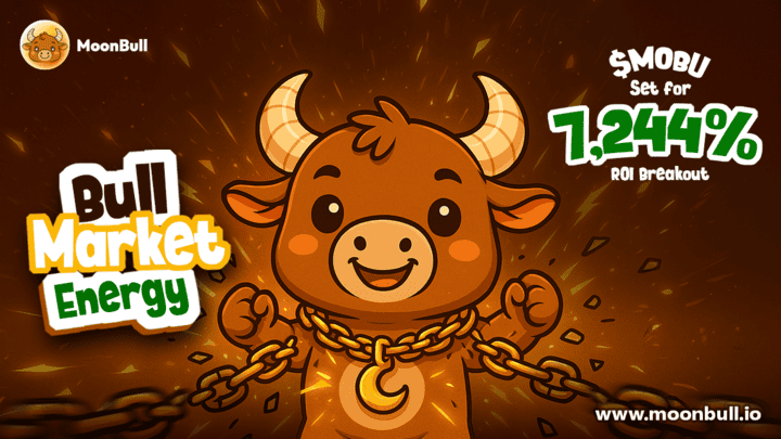 Promotional banner for MoonBull