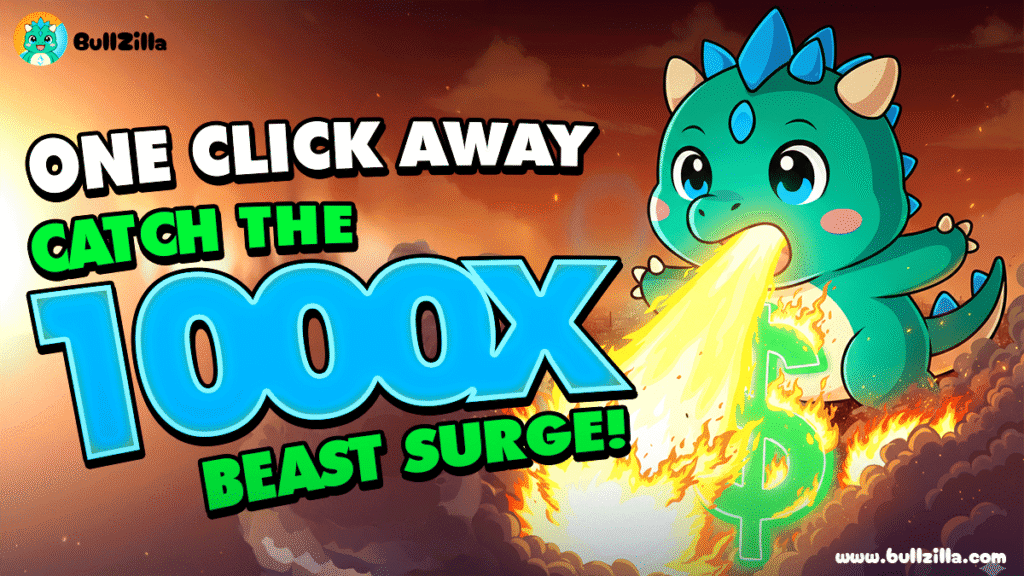 BullZilla promoting a staking opportunity