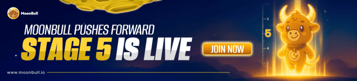 Promotional banner for MoonBull