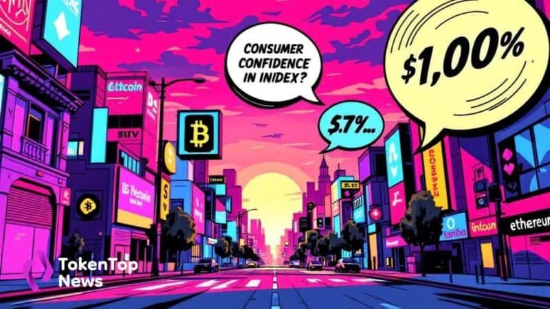 US Consumer Confidence Declines, Crypto Market Potentially Affected