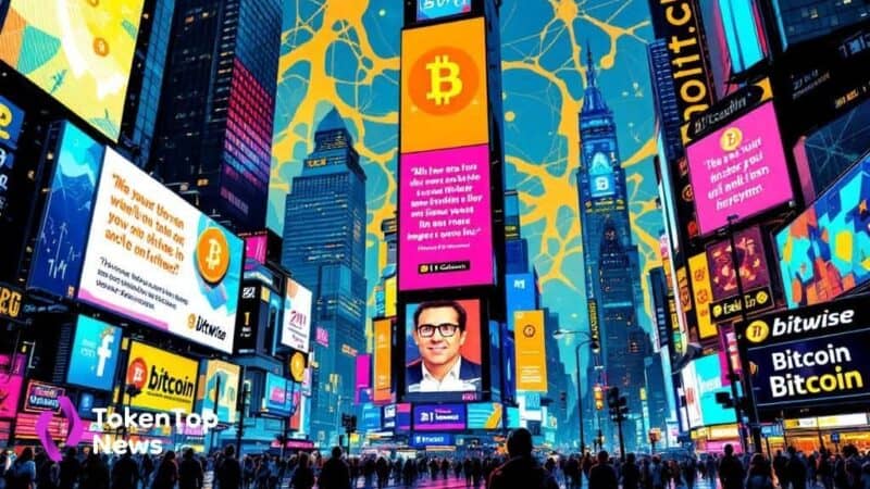 Bitcoin Ads Appear in Times Square Promoting BTC
