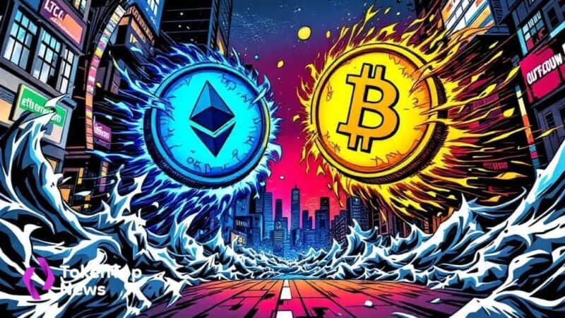 Spot BTC, ETH ETFs Experience Net Outflows, Market Reaction Shifts