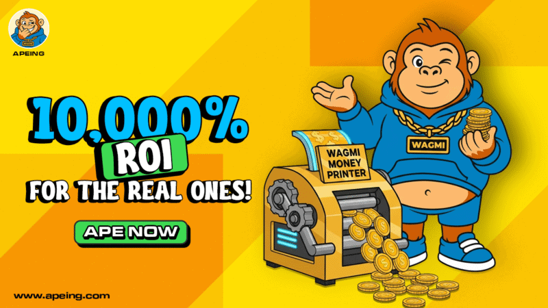 Top Crypto News Today: Apeing’s Whitelist Turns Red-Hot as the 100x Meme Coin While DOGE and SHIB Spark Fresh Momentum