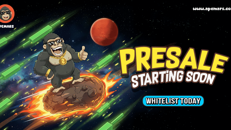 APEMARS Whitelist Opportunity is Your Path to a 100x Crypto Presale, While SUI and Cardano Are Dominating Investor Attention