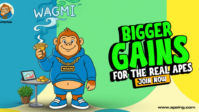 Next 1000x Meme Coin to Buy: Apeing Leads as the Meme Coin Presale Beats DOGE and Bonk Moves