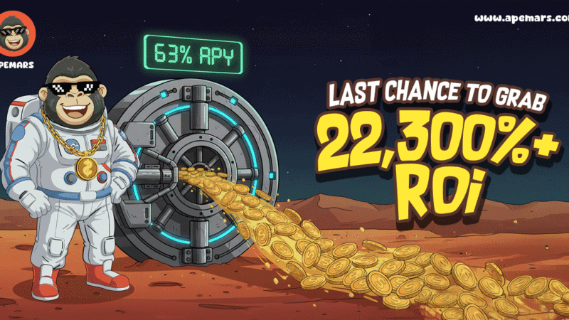 Blink, and You’ll Miss It: APRZ’s Best Meme Coin Presale Is Filling Fast – $100 to Five Figures Talk as BONK Slips & DOGE Pops Out