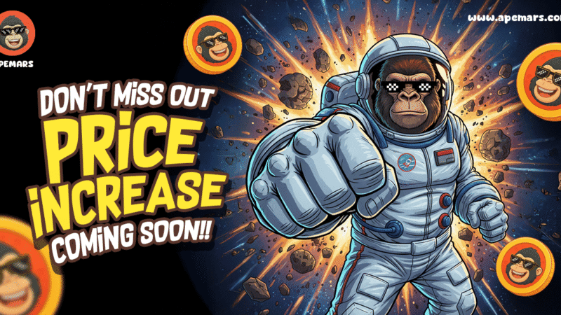 Best Crypto to Invest In Right Now: APEMARS Stage 3 Is Live with 22,300% ROI as $DOGE Drops 1.27% and $SHIB Falls 0.93%