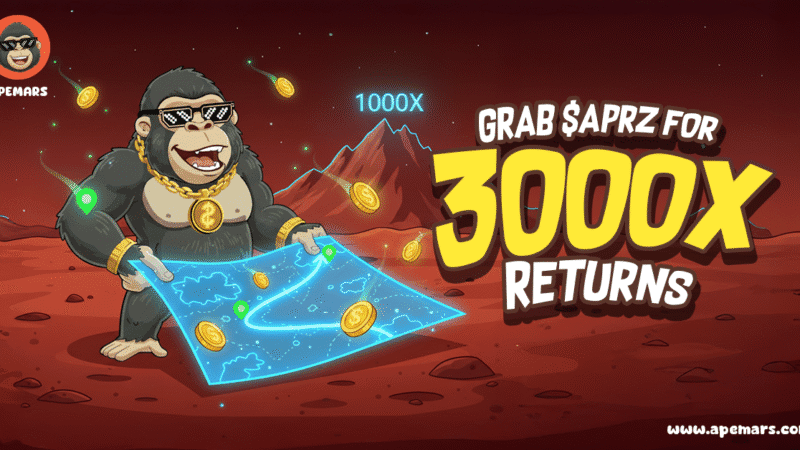 APEMARS: Top Meme Coin to Buy With 22,300% ROI – Turn $2K Into $446K Before Stage 3 Closes, as Pepe and Turbo Lag Behind