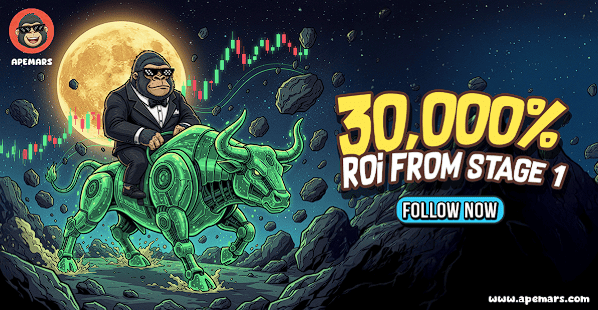 BabyDoge Down 1.65%, APE Falls: This 100x Crypto Coin Poised for Massive Gains – Last Whitelist Chance