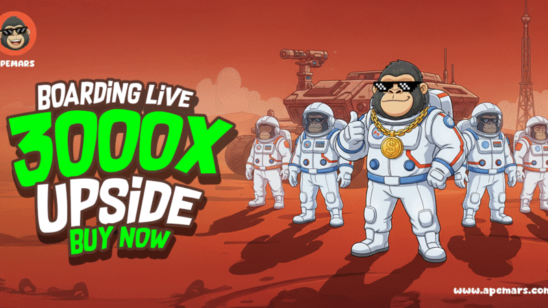 2 Billion Tokens Gone! Grab the Top 100x Meme Coin Now -APEMARS Stage 2 Live with Fartcoin & SHIB on Fire