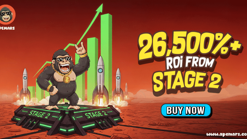 Miss It or Miss Out: APEMARS’ 1000x Meme Coin Presale Stage 2 Goes Parabolic, as Dogwifhat and Mog Coin Heat Up