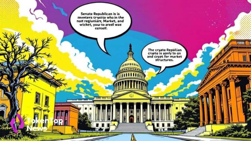 Senate Republicans Push Crypto Bill Amid Uncertain Democratic Support