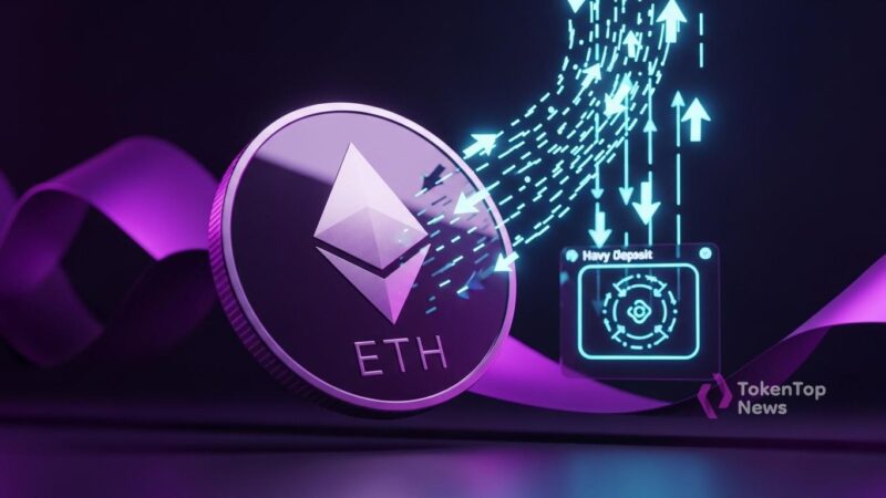 Ether sees inflows as whale 0xF4EE deposits to OKX