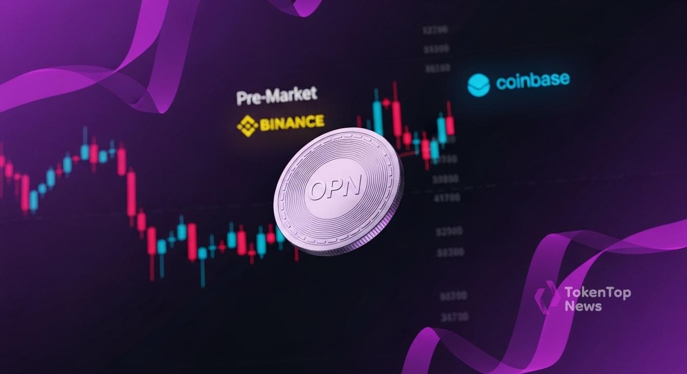 OPN trades on Binance Alpha 'pre-market' as Coinbase signals