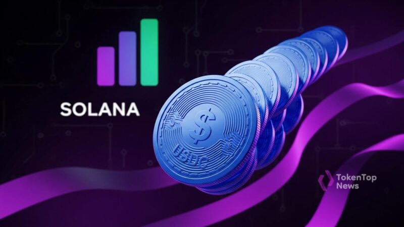 USDC supply expands after 250M Treasury mint on Solana